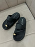 Women Trendy Slid On Open Toe Sliders